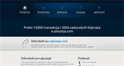 Desktop Screenshot of e-placanja.com